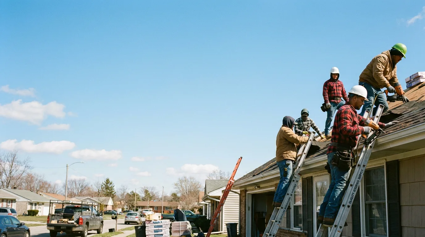 Roofing in Neshkoro, WI near me